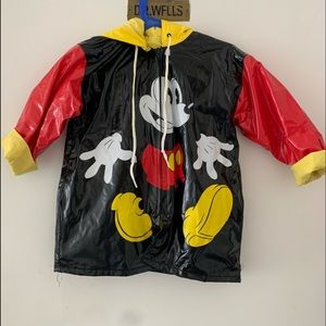 Vintage Mickey & co rain coat size 2